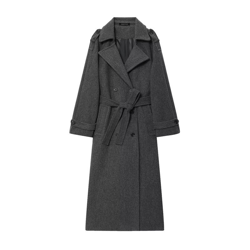 The Nordic Trench | Double-Breasted Wool Coat